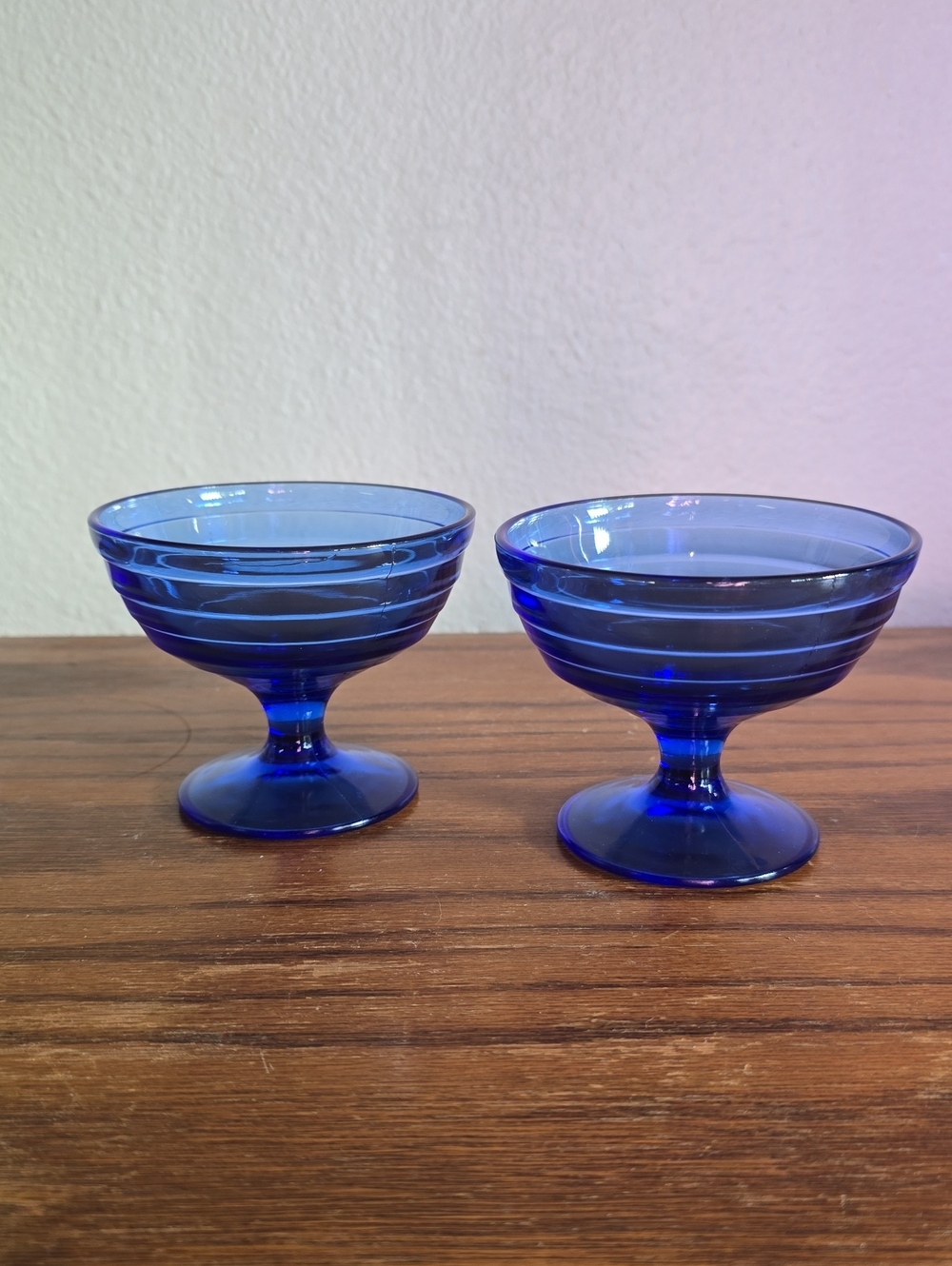 Vintage Hazel-Atlas Moderntone Sherbet Bowls - Set of 2 Tote 14